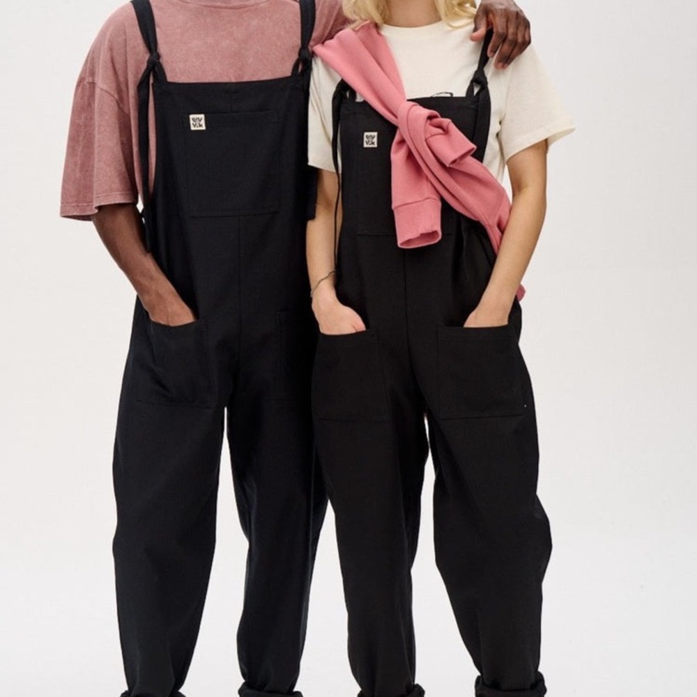 NWT Lucy and Yak Cotton Dungarees